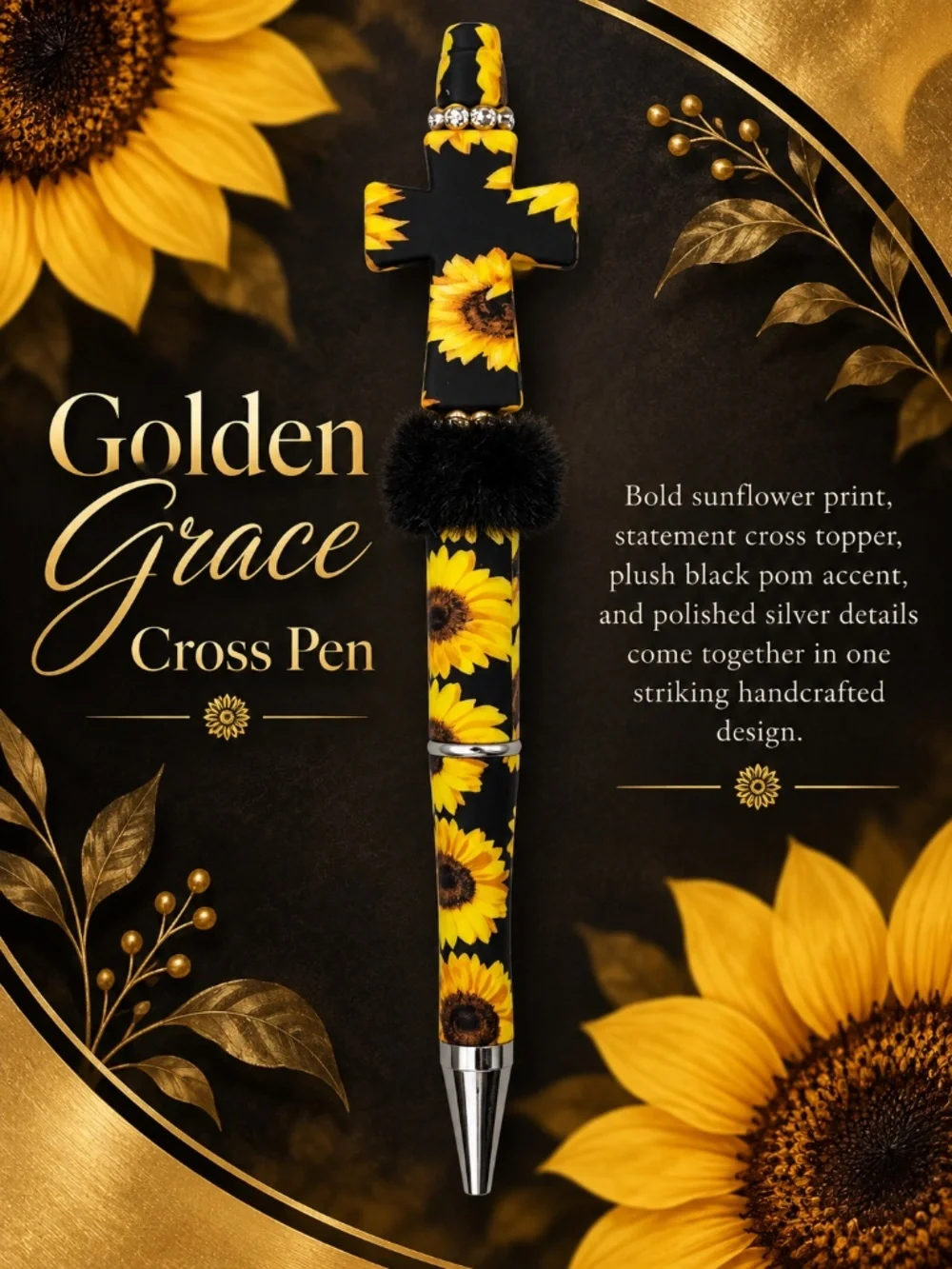 Golden Grace Cross Pen